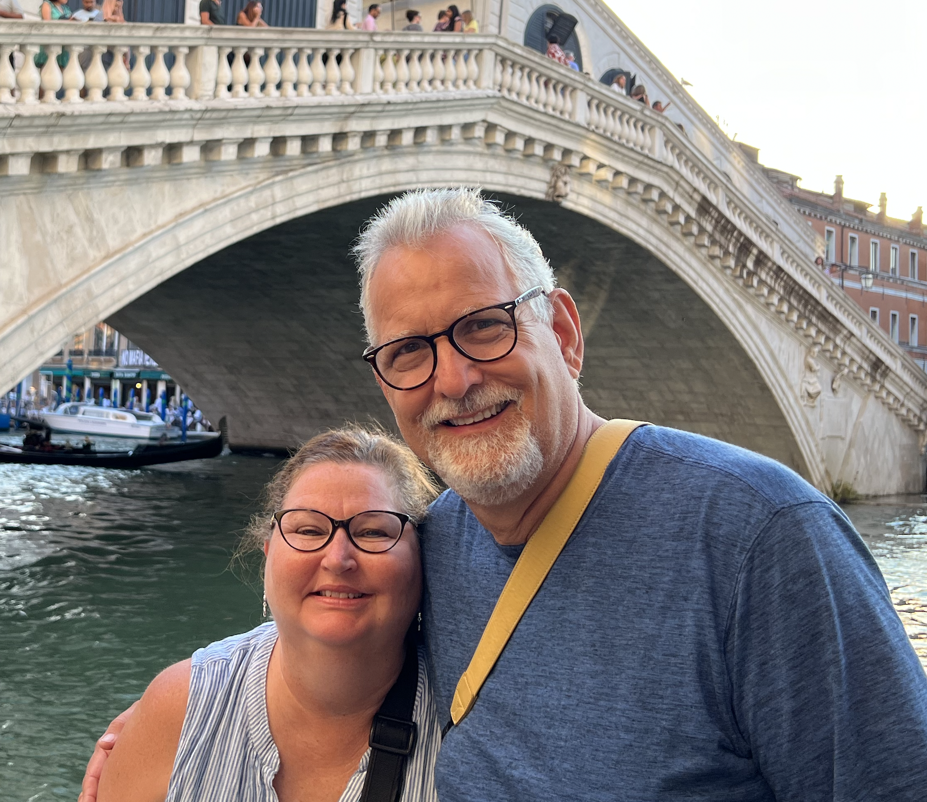 Keith and Lisa in Florence