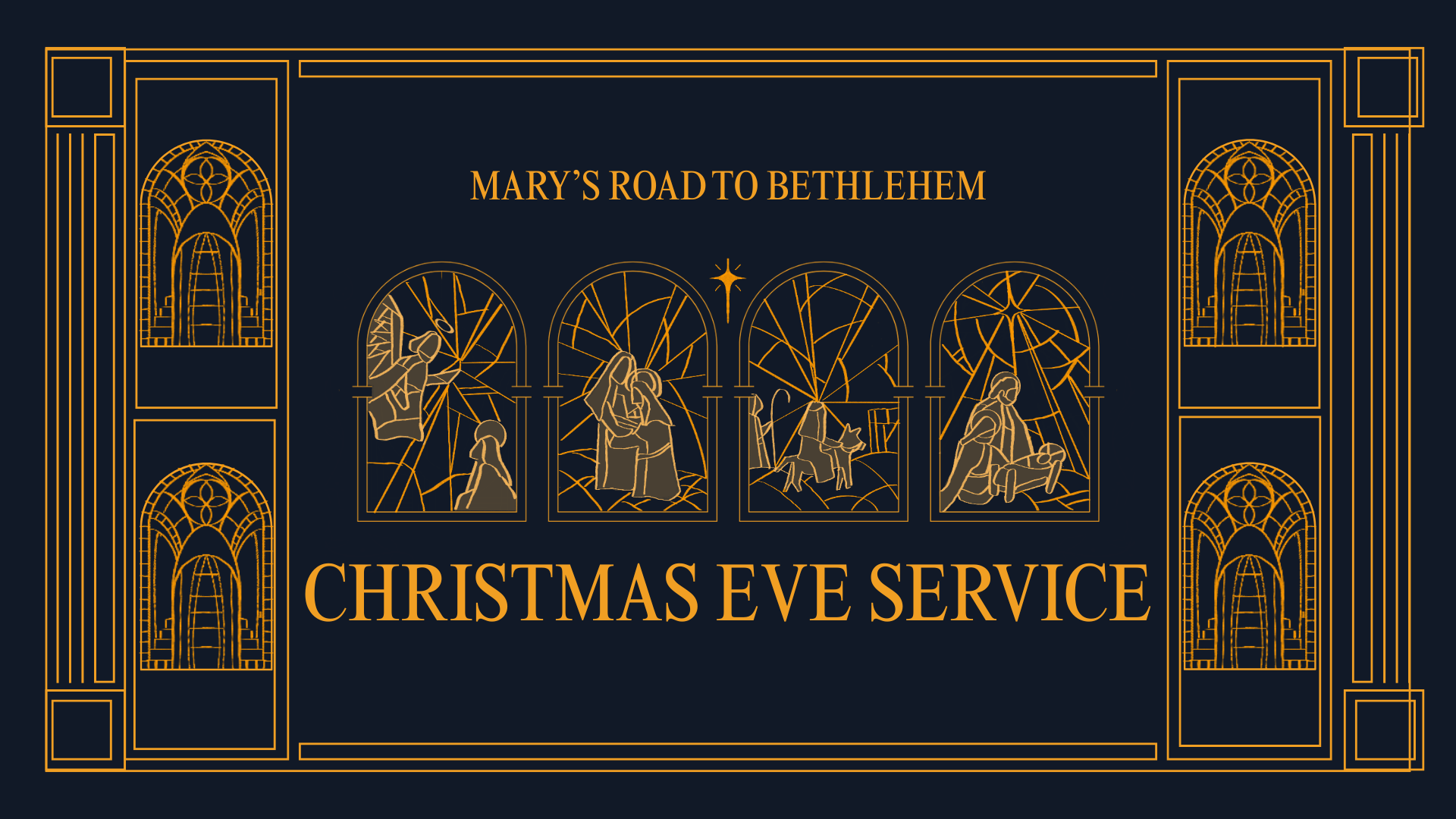 Christmas service - mary's road
